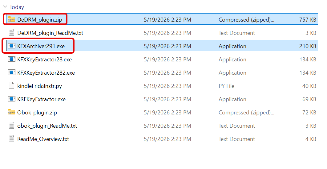 kfxarchiver DL