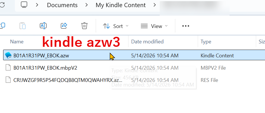kindle azw3フォーマット