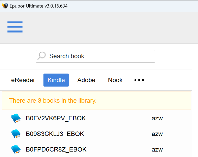 kindle書籍メタ情報が読み込めない