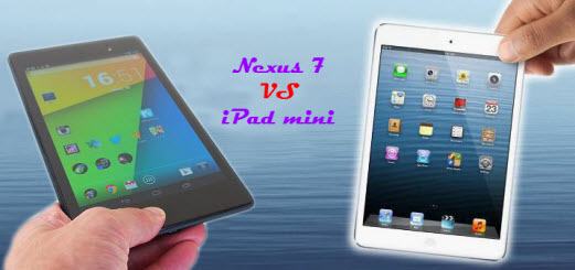 Nexus 7 VS iPad mini